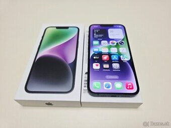 Apple iPhone 14 128gb MIDNIGHT,BATERKA 100% TOP STA