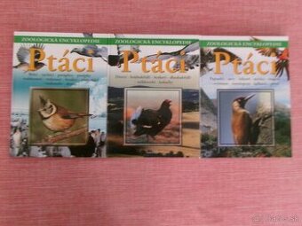 Zoologická encyklopedie - Ptáci 1,2,3 - komplet.