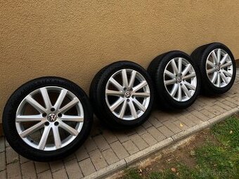 VW originál hliníkové disky BBS 5x112 r17
