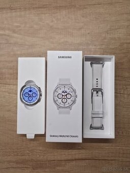 Samsung Galaxy Watch 8 Classic, White, 46mm, PREDÁM
