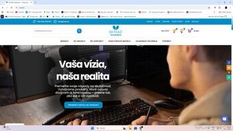 Predám profesionálne pripravený e-shop zameraný na 3D tlač