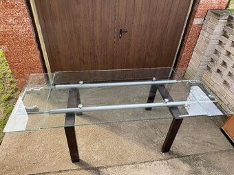 Moderný rozťahovací stôl zo skla – elegancia 💎