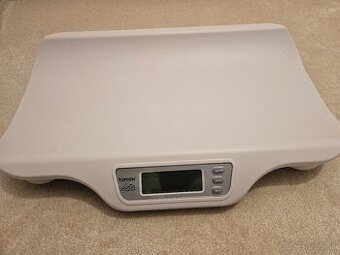 Váha pre bábatko a pyžamko či spací vak.