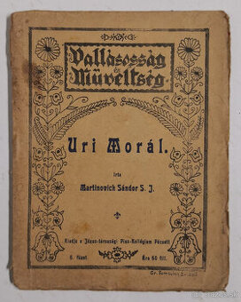Uri morál - Martinovich Sándor S. J. 1918