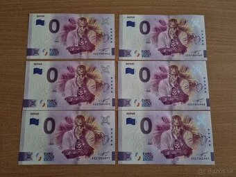 0 euro bankovka Separ