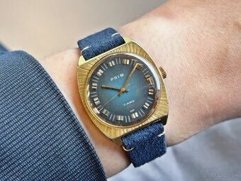 Československé mechanické vintage retro hodinky PRIM Royal