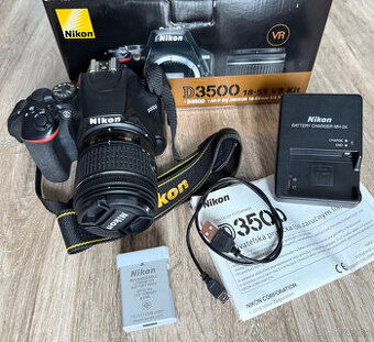 Nikon D3500 + Nikon AF-P DX 18-55 mm f/3.5-5.6G
