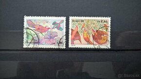 Poštové známky č.182 - Brazília - vtáctvo