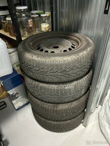 Zimné pneumatiky Kleber 195/ 65/ R15 na plechových diskoch - 1