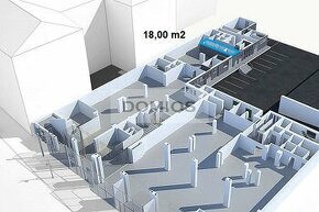 Skladové priestory (18 m2, nakladacia rampa, KE-St. mesto)