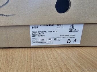 Predam specialnu zasahovu obuv BOSP 34,5 vysoke