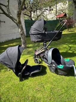 kočík CYBEX PLATINUM PRIAM s podvozkom ROSEGOLD.