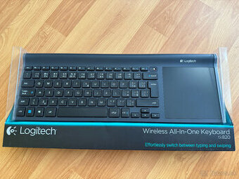 Predam bezdrotovu klavesnicu s touchpadom Logitech TK820