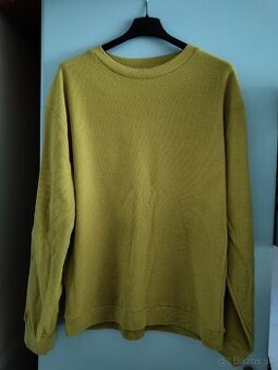 Stradivarius man sweatshirt m 40 mikina žltá