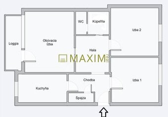 Ponúkame na predaj 3- izbový byt na ulici Dopravná v Bratisl