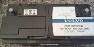 Autobateria VOLVO 80 ah