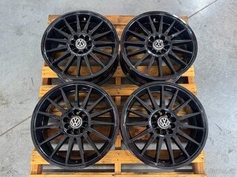 R17 (72,6) 5x112 - 5x100 7J ET35 Black Glossy Germany Excel