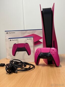 Playstation 5 Verzia s Mechanikou - Krasna ružová verzia