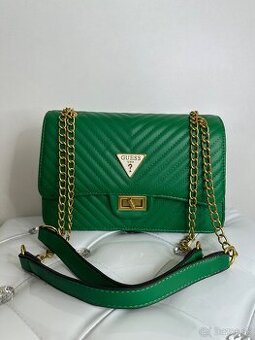 guess kabelka zelena crossbody