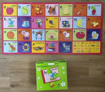 Veľké puzzle ABECEDA Tesco za 5eur