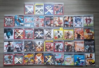 Predam hrane originalne hry na ps3