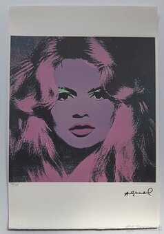 Andy Warhol  –  Brigitte Bardot
