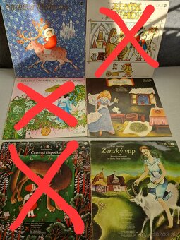 Rozprávky na LP platniach (11ks)