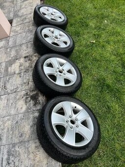 Disky Škoda + zimné obutie Continental T860