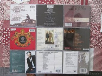 CD - rock, pop - nové plastové obaly,