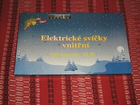 Predám vianočné farebné svetlá na stromček - 100 žiarovkové