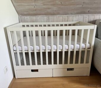 Detská postieľka STUVA 2v1 IKEA