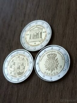 2€ pamätné mince, UNC, euro 2