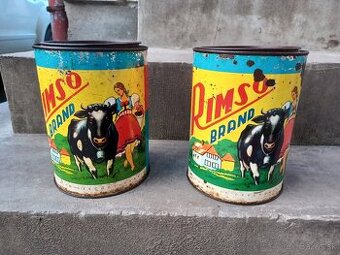 Staré plechové dózy