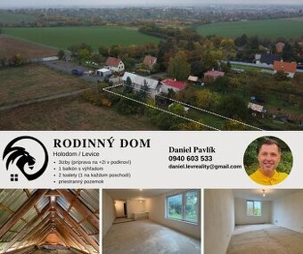 Tehlový dom nad Levicami – pokoj, priestor a potenciál.