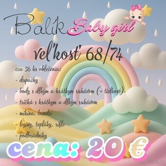 Balík oblečenia č. 68/74