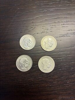 1 koruna rakúsko uhorskon