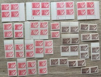 Lot doplatných známok Slovenského štátu 1939-1945 za 15eur