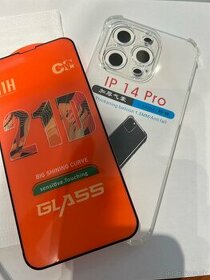 iPhone 14pro ochranný obal+sklo