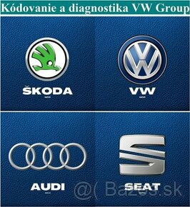 Kódovanie diagnostika ŠKODA VW SEAT AUDI