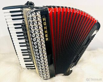 Predám akordeón Hohner Atlantic 120 bas De Luxe