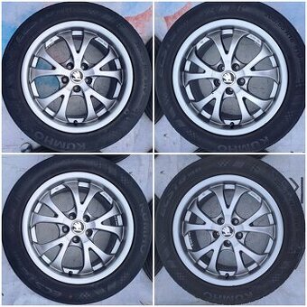 5x100 Chrómové 205 55 R16 Audi VW Škoda Škoda Seat