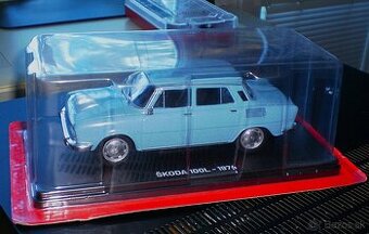 ŠKODA 100L /1974/ , HACHETTE , 1:24