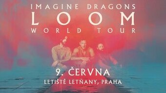 IMAGINE DRAGONS Praha 9.6. GOLDEN circle pod pódiom