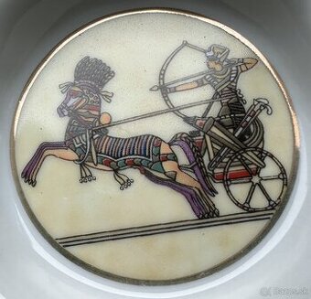 keramický popolník VINTAGEz Egypta za 10EUR