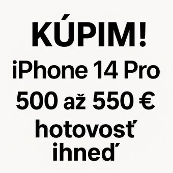 Kúpim iPhone 14 Pro 128GB