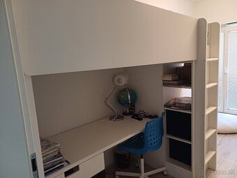 Predam set ikea: system Smastad, postel stol skrina