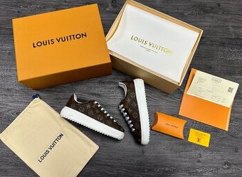 Louis Vuitton tenisky zenske hnede full box