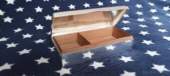 Investičné striebro-šperkovnica/humidor 1902–UK-striebro582g