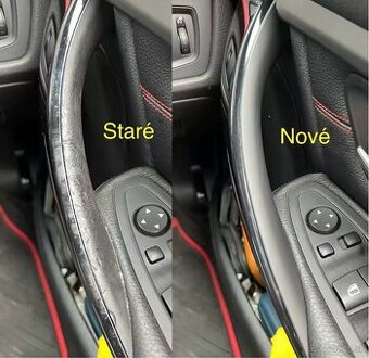 Nové vnútorné madlá BMW F - rada