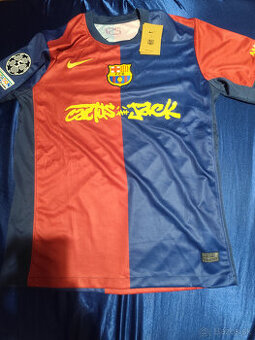 Dres Fc Barcelona Cactus Jack Travis Scott Nový s visačkami